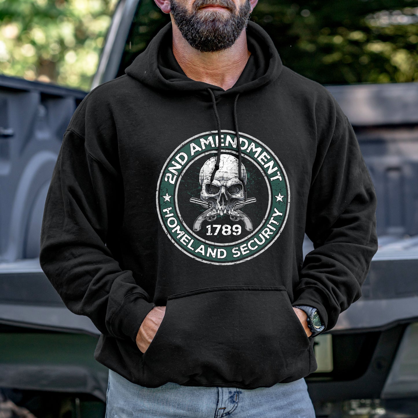 2nd Amendment is Homeland Security Hoodie