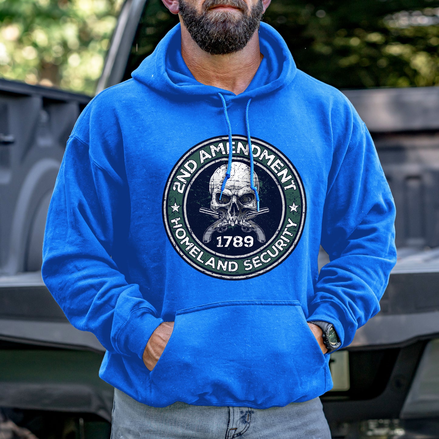 2nd Amendment is Homeland Security Hoodie