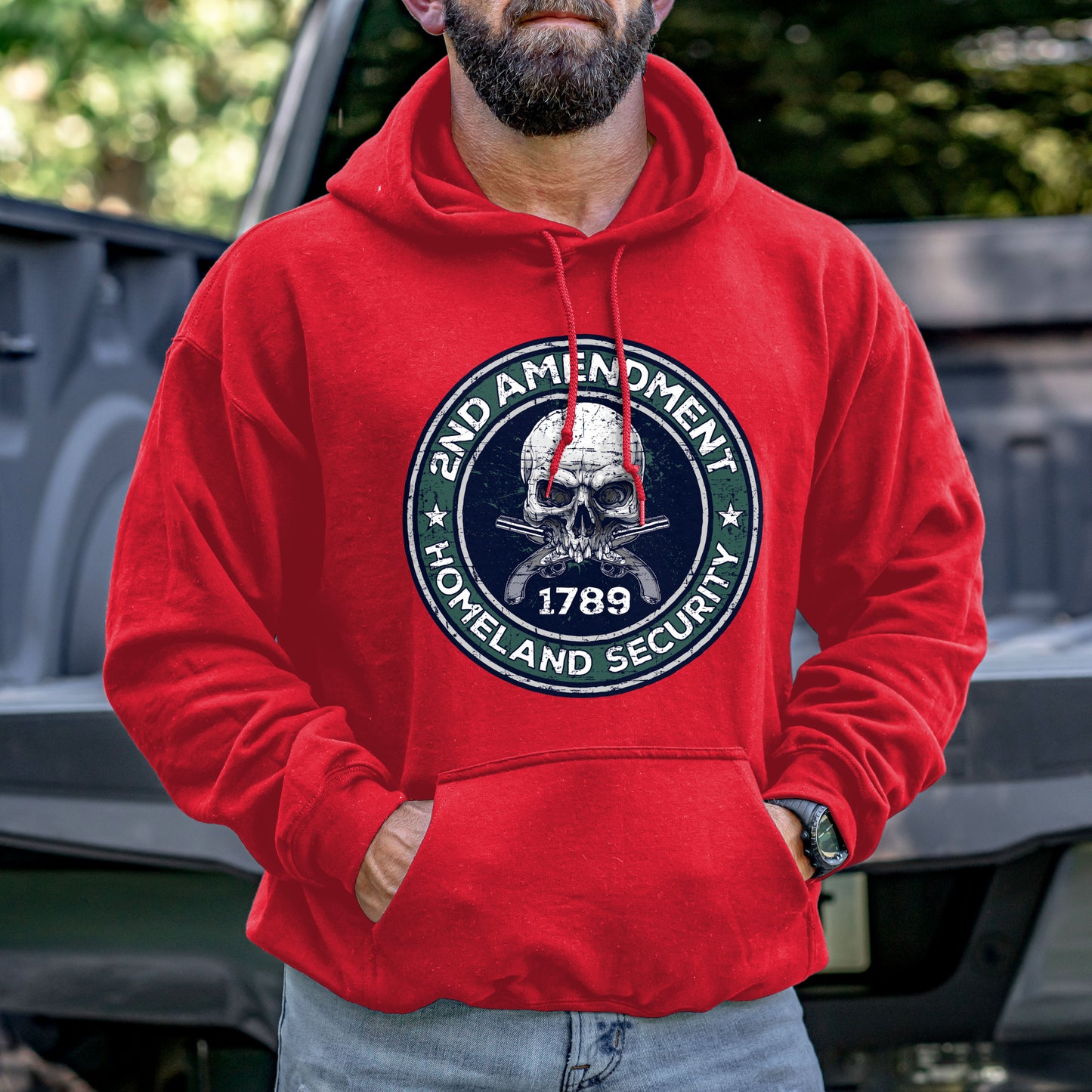 2nd Amendment is Homeland Security Hoodie