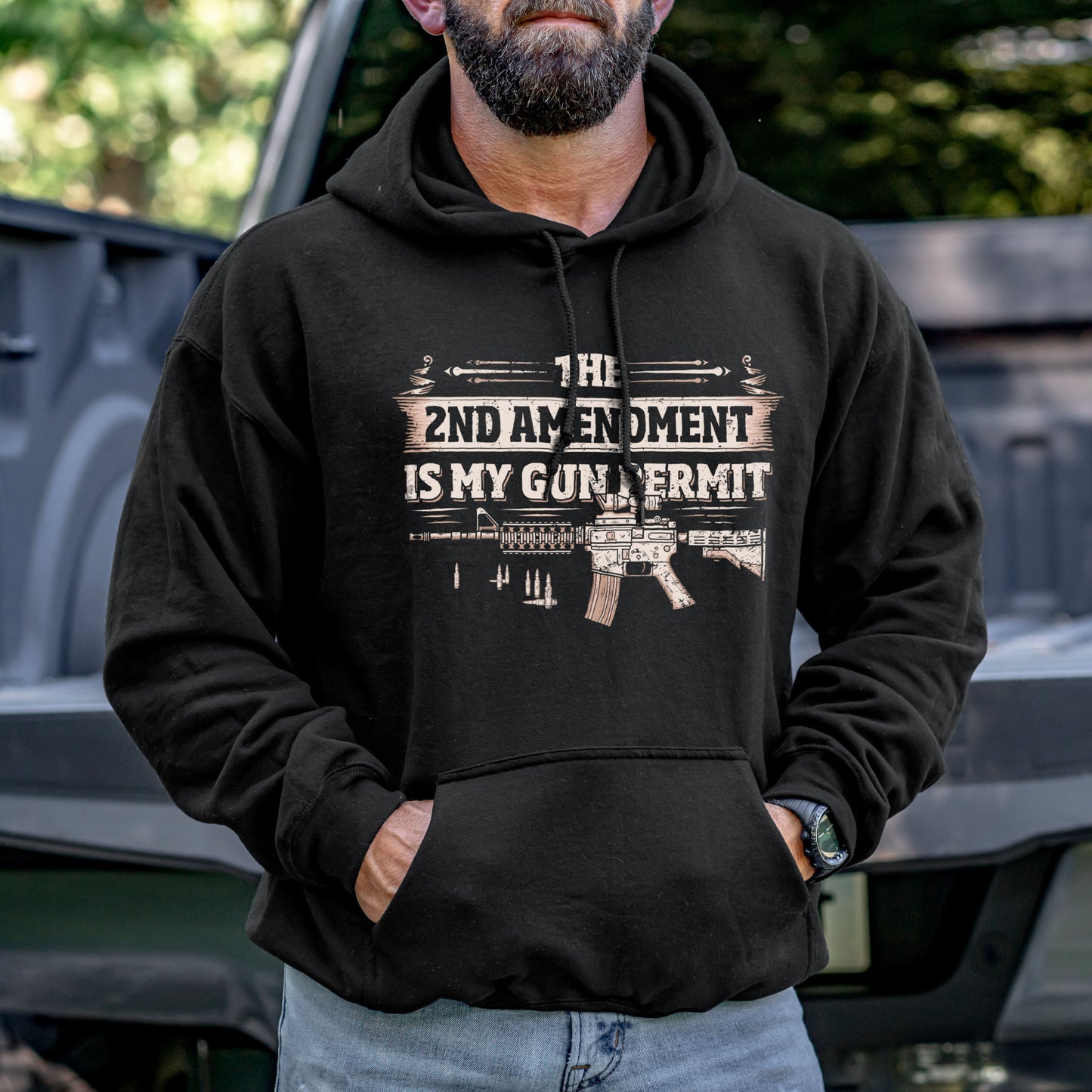 2nd Amendment is my Permit Hoodie