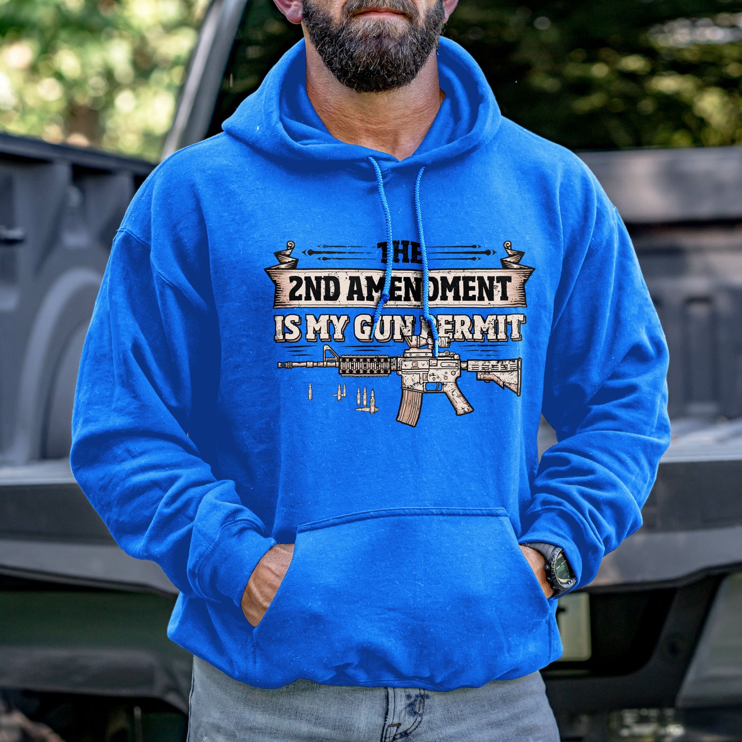 2nd Amendment is my Permit Hoodie