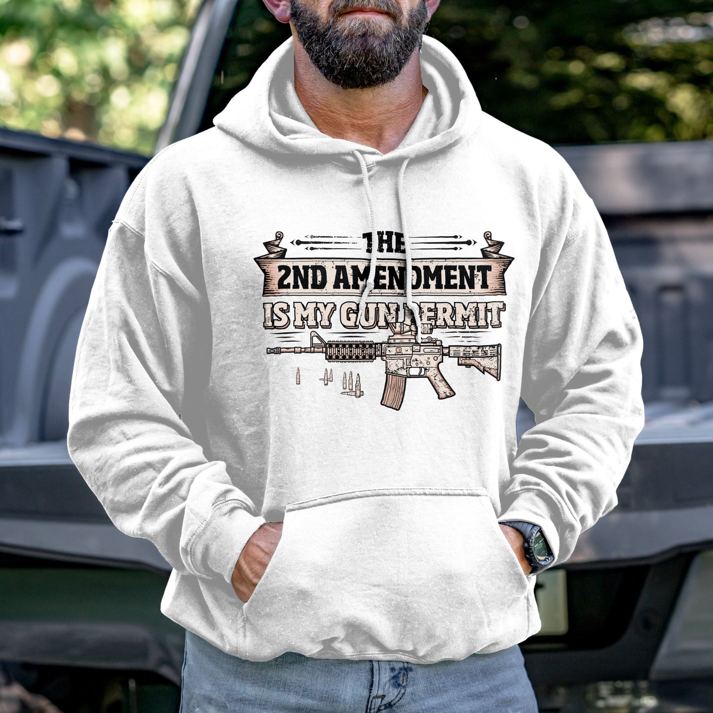 2nd Amendment is my Permit Hoodie