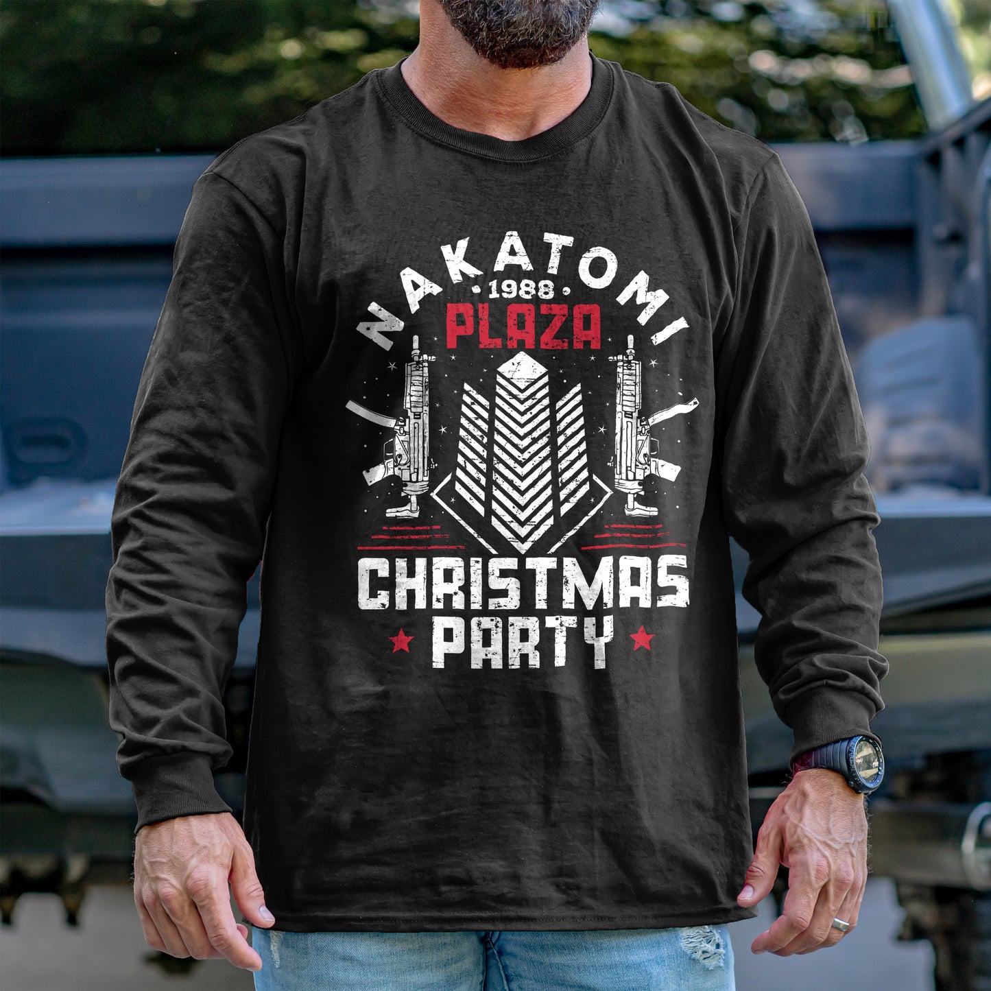 Nakatomi Plaza Christmas Party Long Sleeve