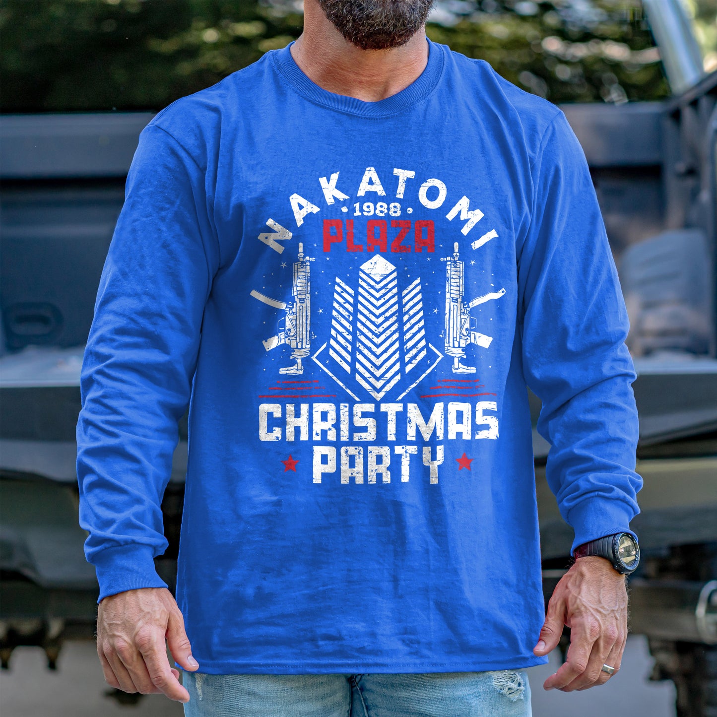 Nakatomi Plaza Christmas Party Long Sleeve