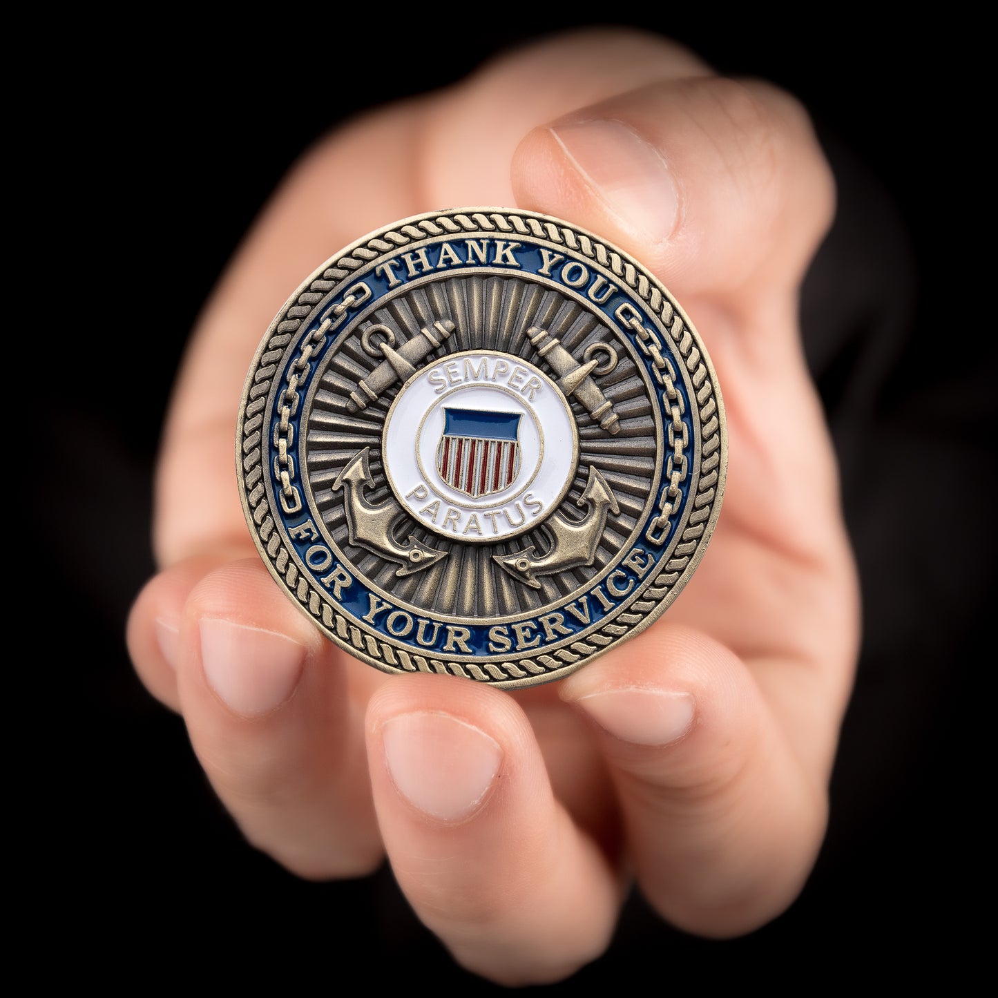 Coast Guard - Thank You For Your Service Coin