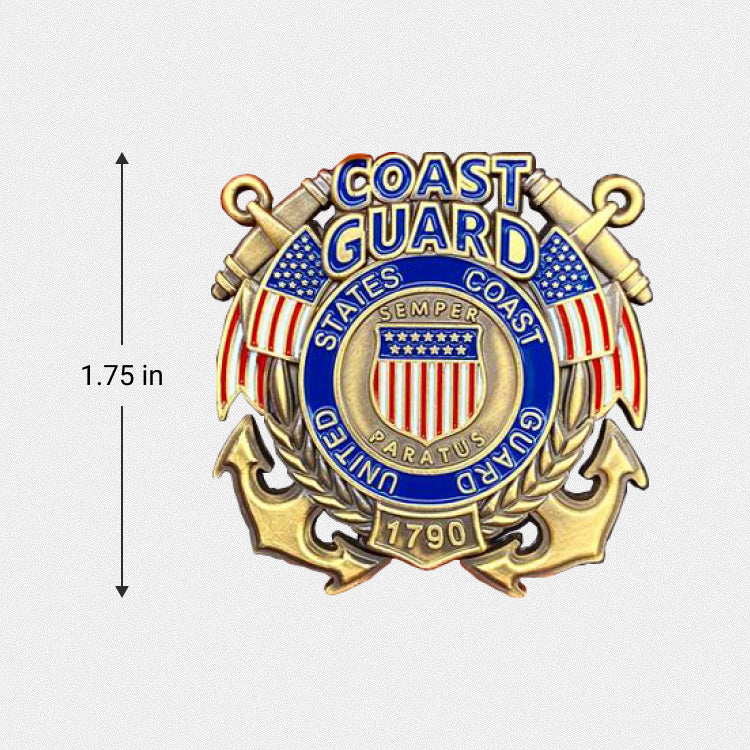 US Coast Guard Veteran's Day Pin