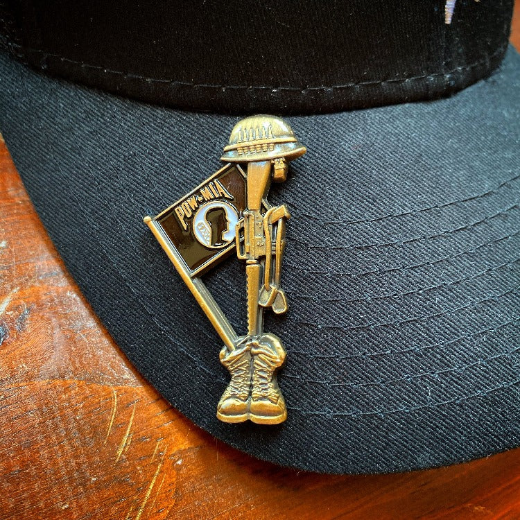 Fallen Soldier POW Memorial Pin