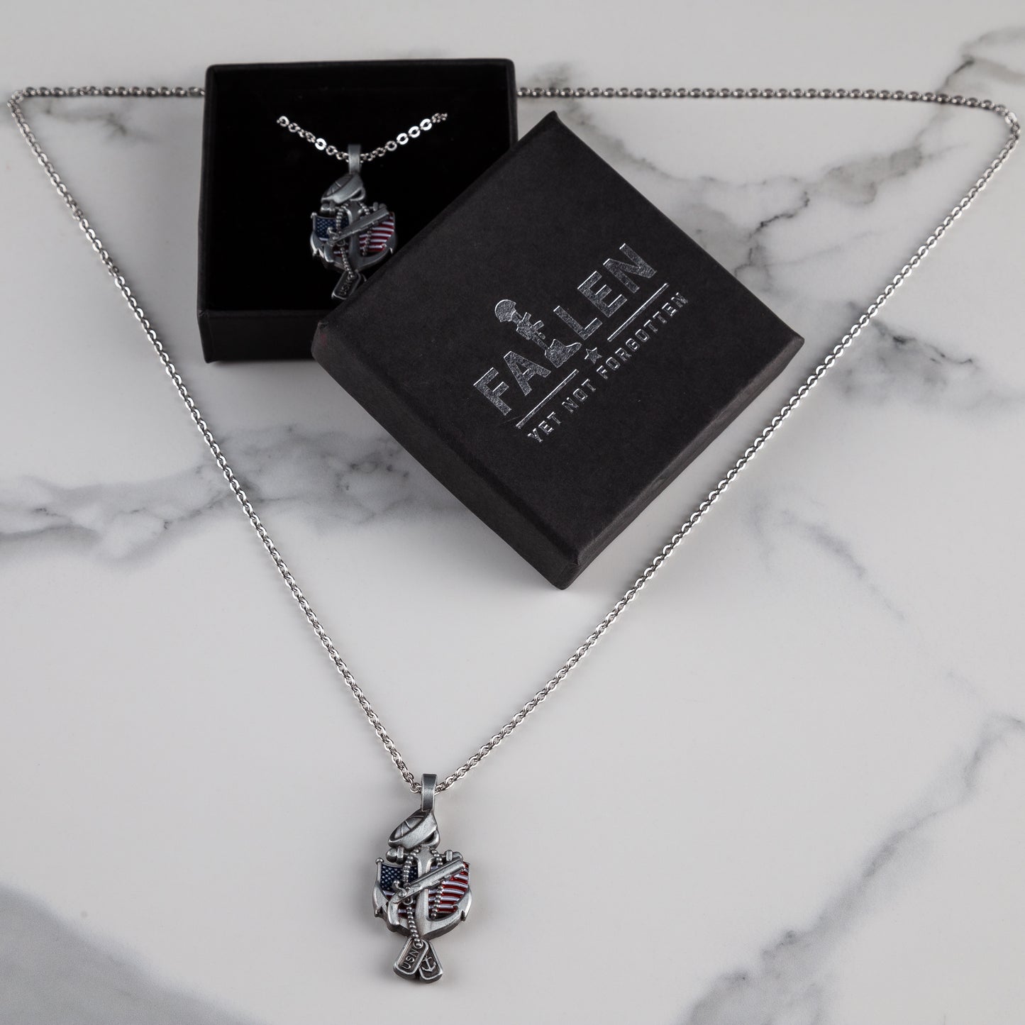 US Navy Veteran Necklace