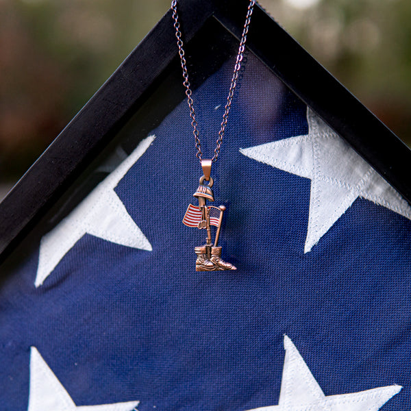 Fallen Soldier Commemorative Necklace