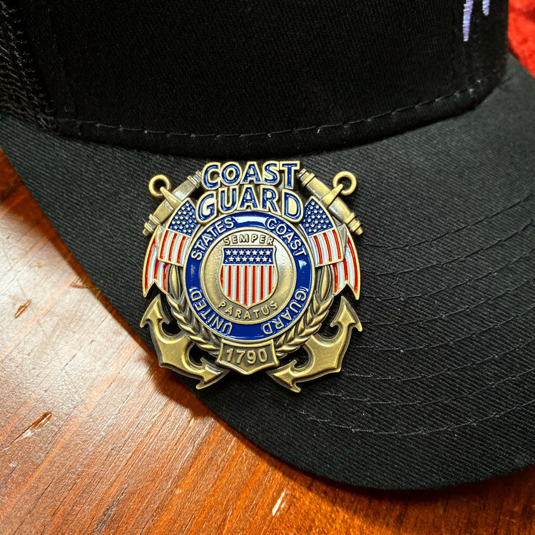 US Coast Guard Veteran's Day Pin