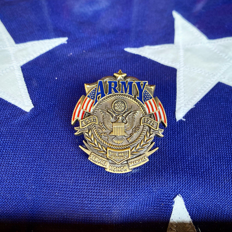 US Army Veteran's Day Pin