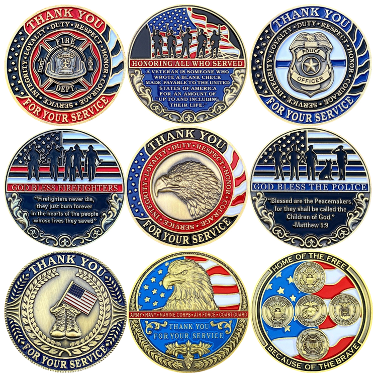 FallenYetNotForgotten | Thank You Veteran Coins & Patriotic Lapel Pins ...