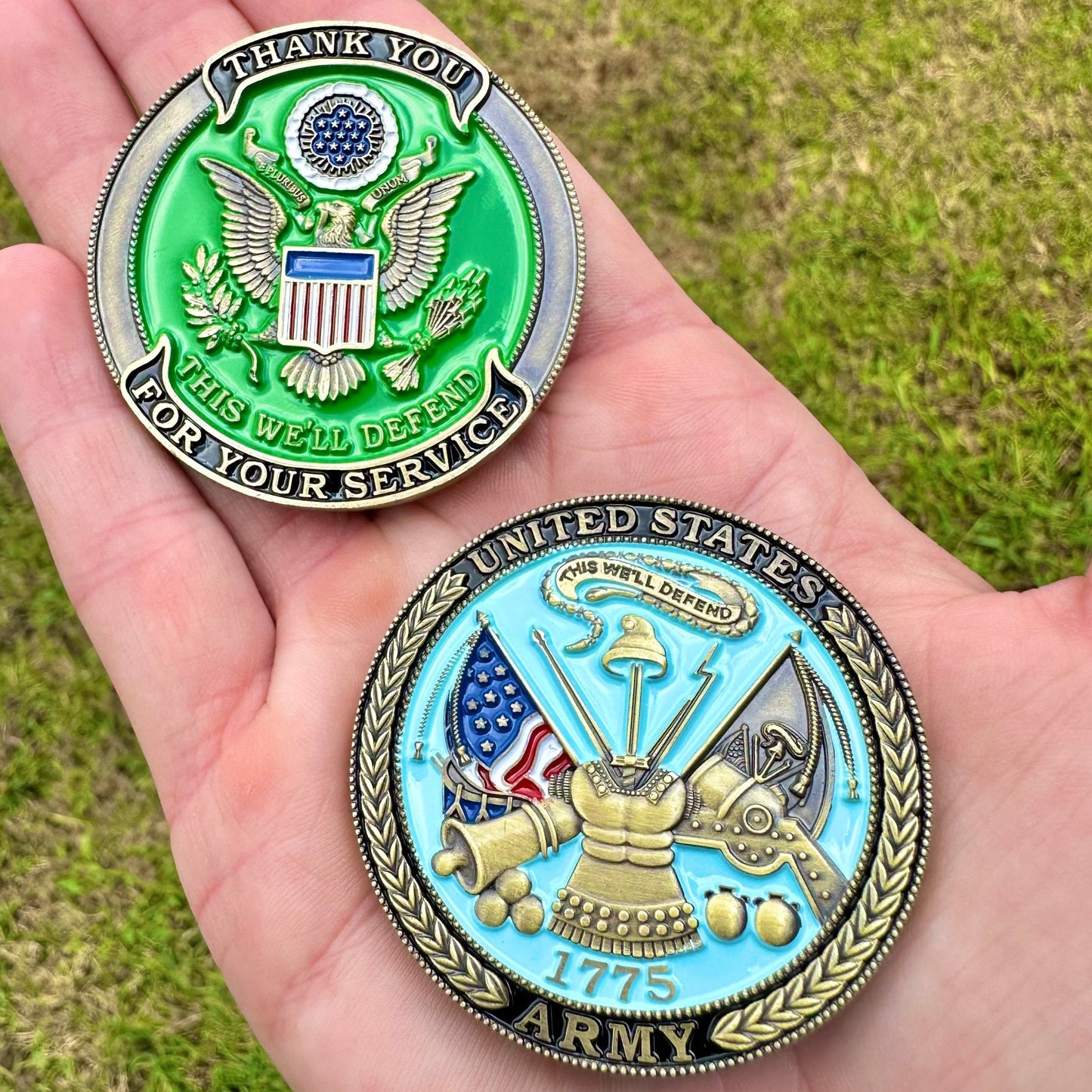 Army - Thank You For Your Service Coin