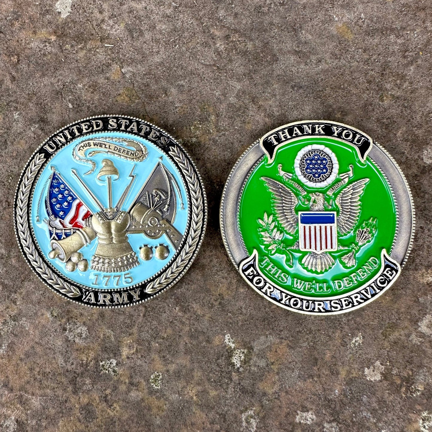 Army - Thank You For Your Service Coin