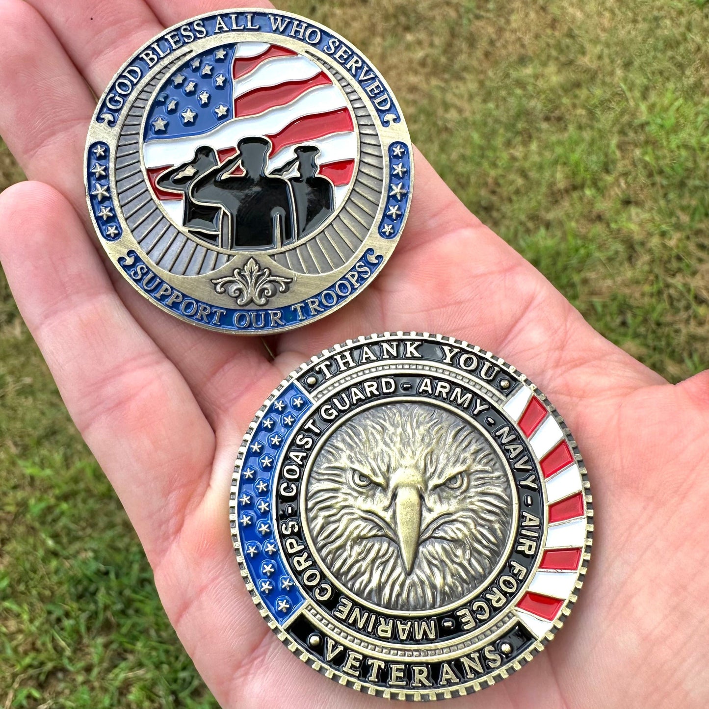 Thank You Veterans Coin