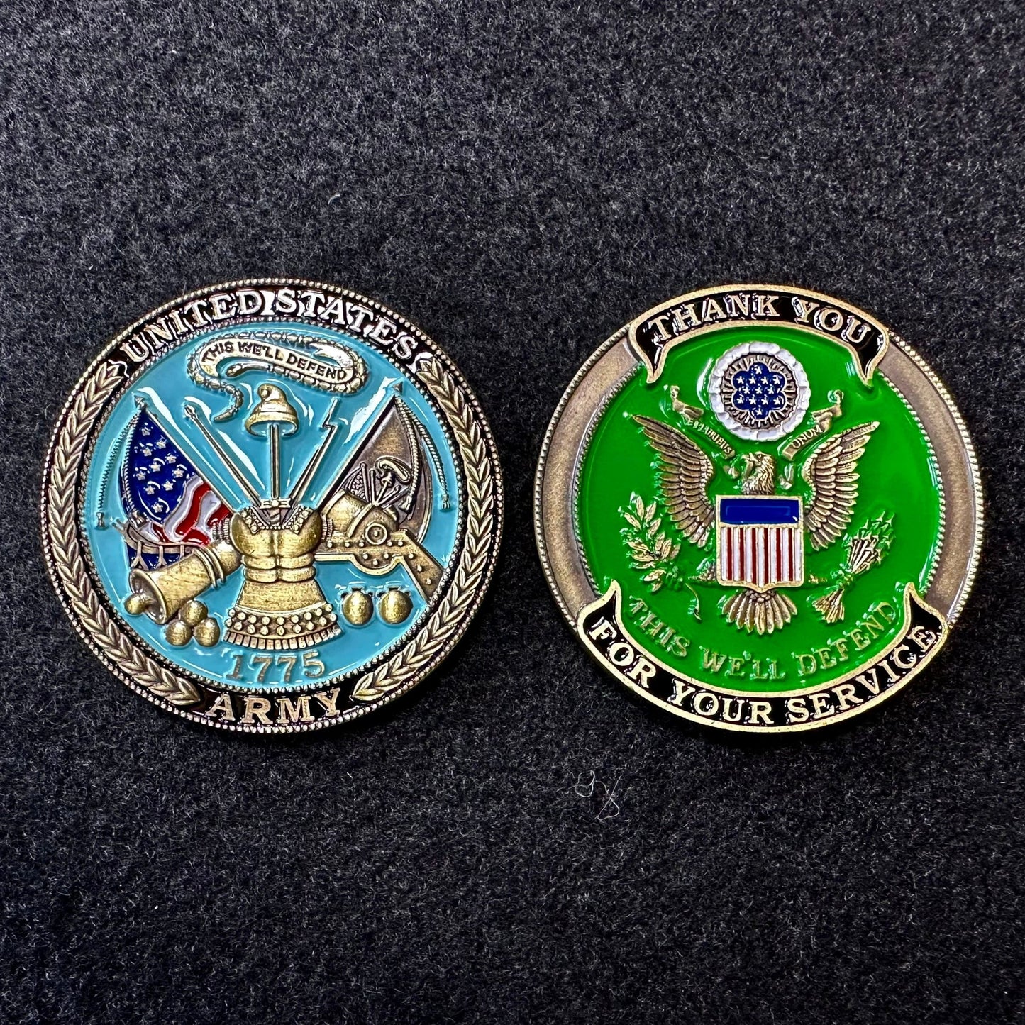 Army - Thank You For Your Service Coin