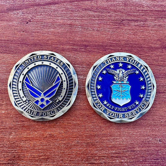 Air Force - Thank You For Your Service Coin