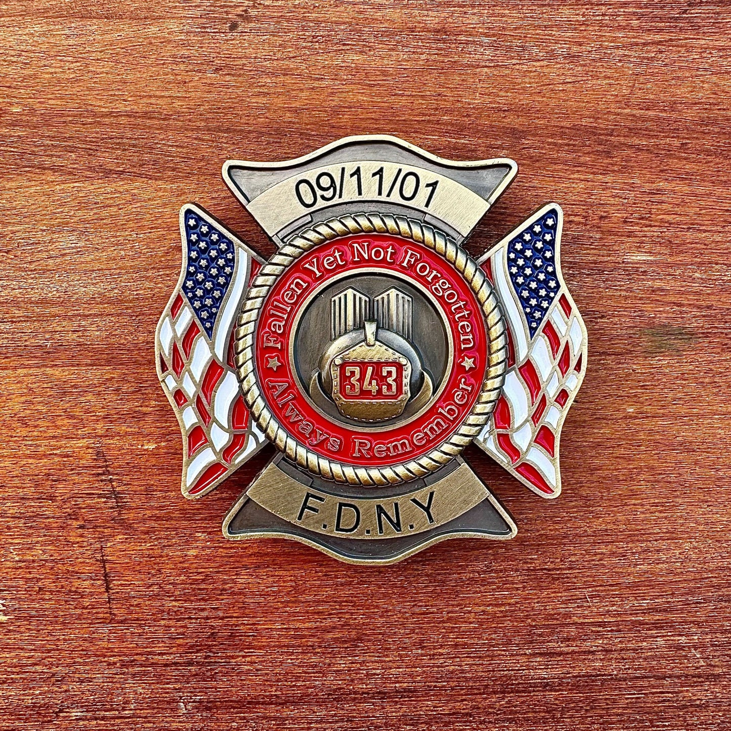 9/11 Firefighter Lapel Pin