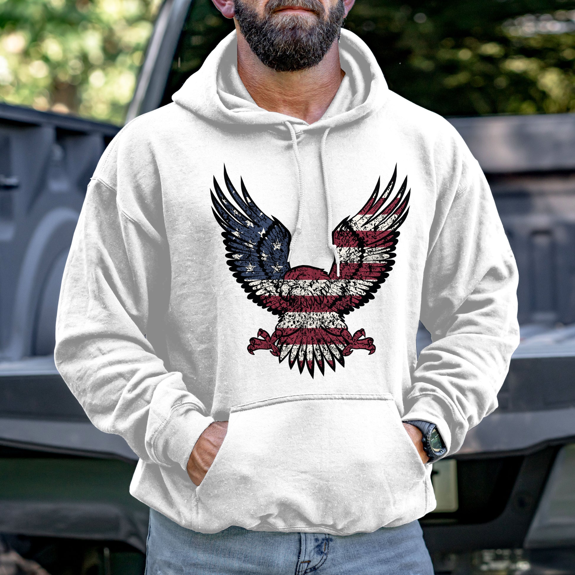 eagle hoodie