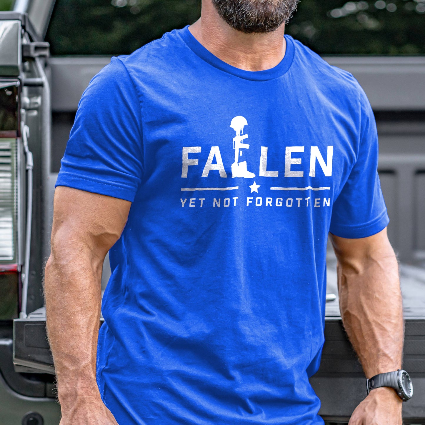 Fallen Yet Not Forgotten Logo T-Shirt