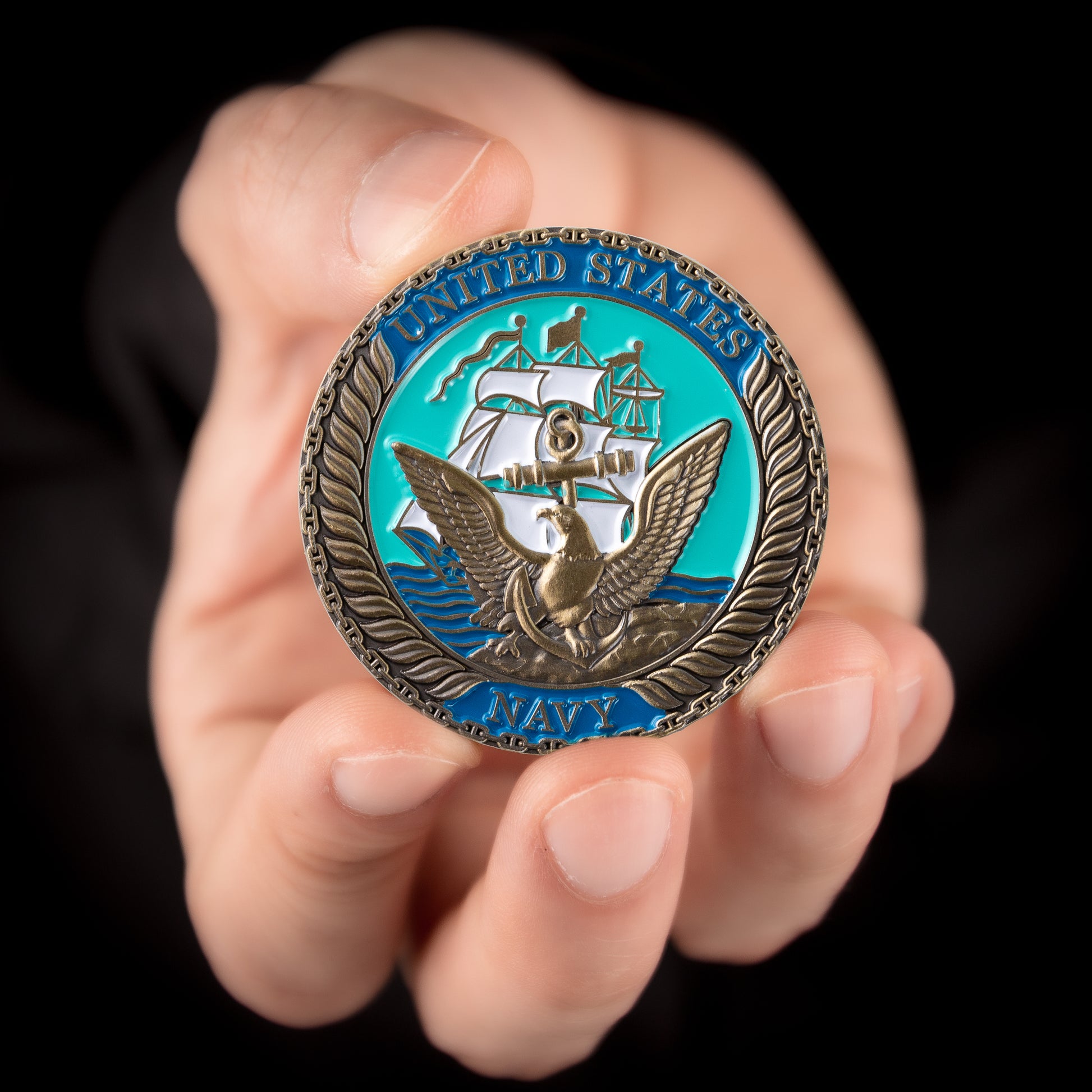 US navy coin