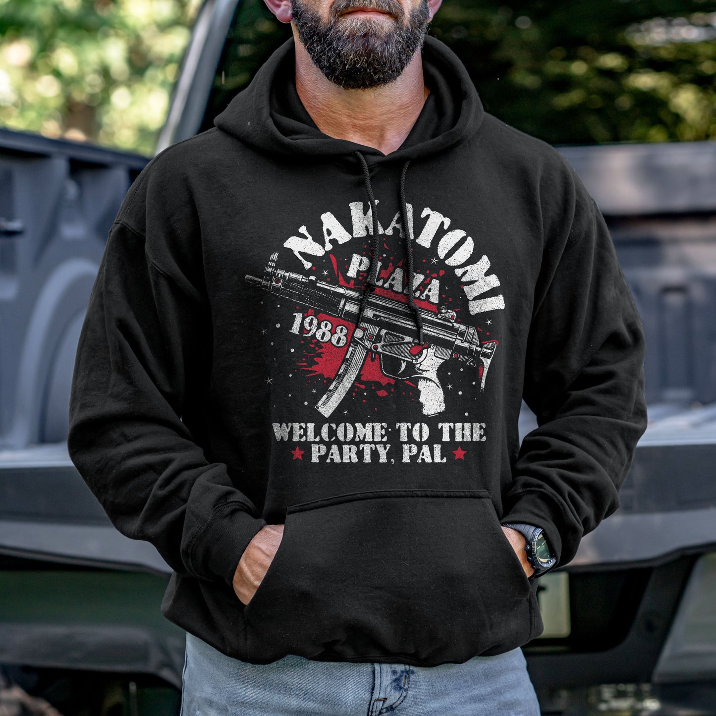Nakatomi Plaza Welcome to the Party, Pal Hoodie