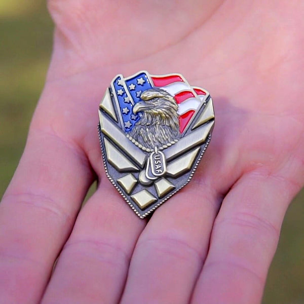 US Air Force Veteran Pin