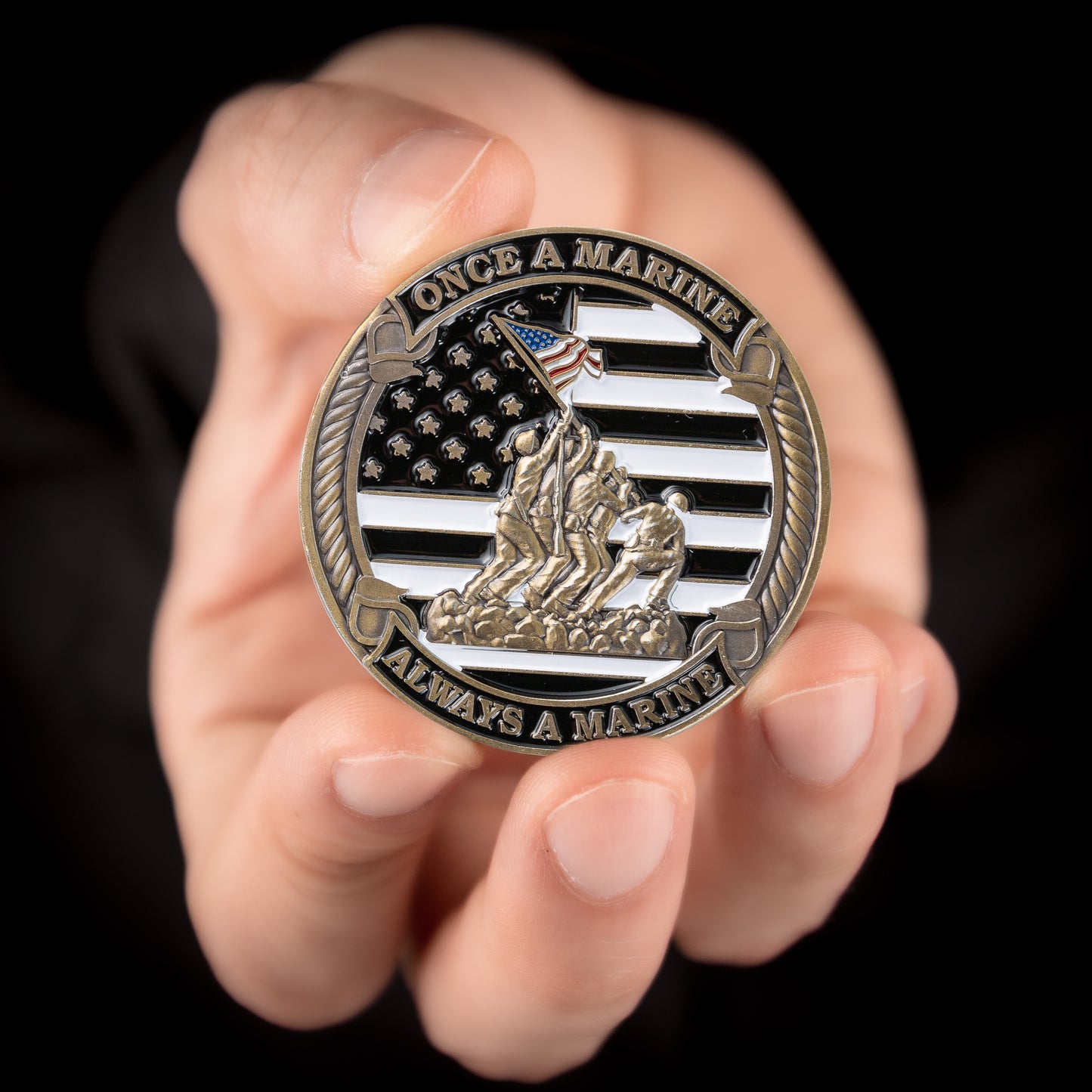 US Marine - Thank You For Your Service Coin