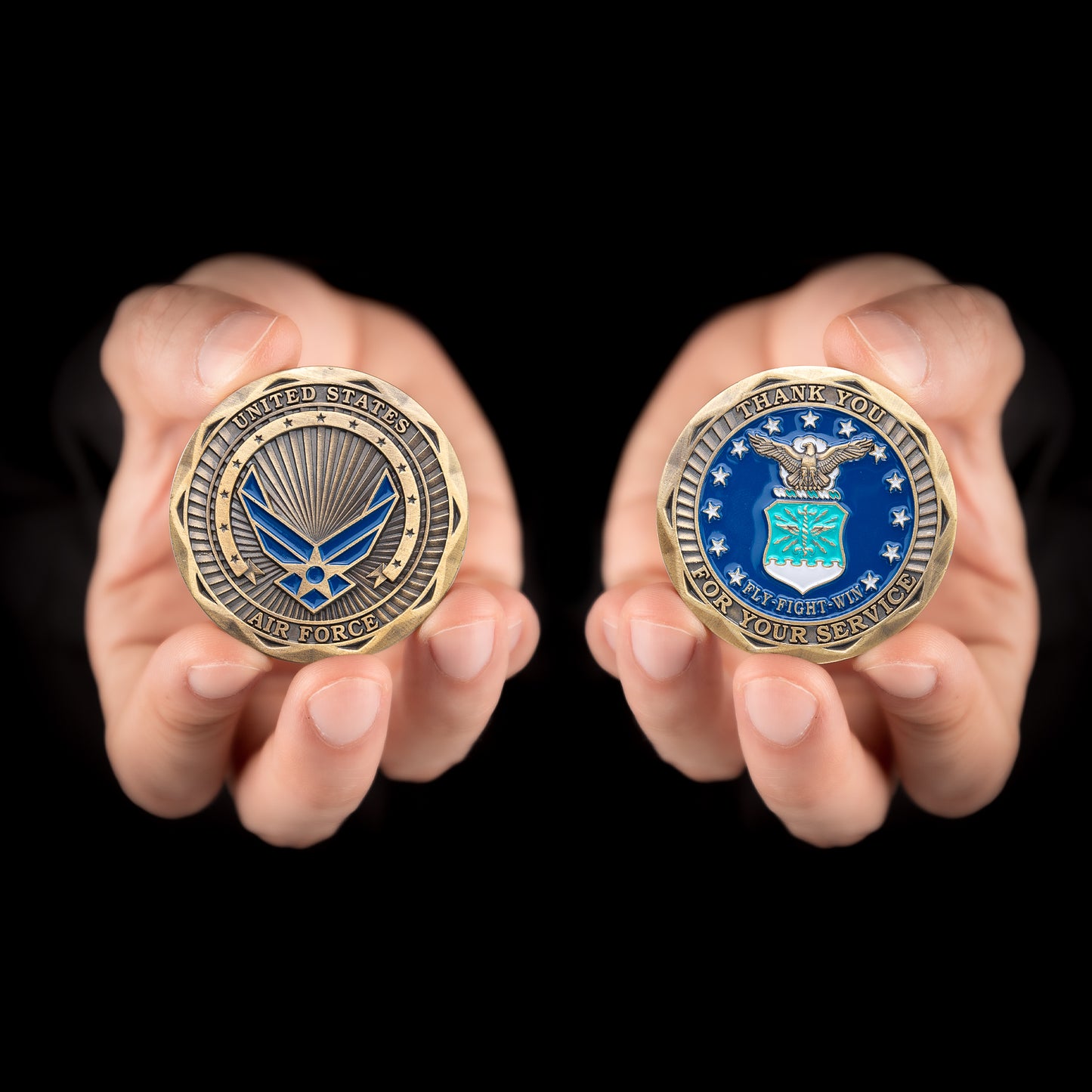 Air Force - Thank You For Your Service Coin