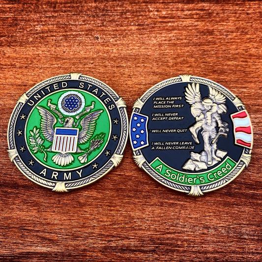 US Army Soldier’s Creed Coin