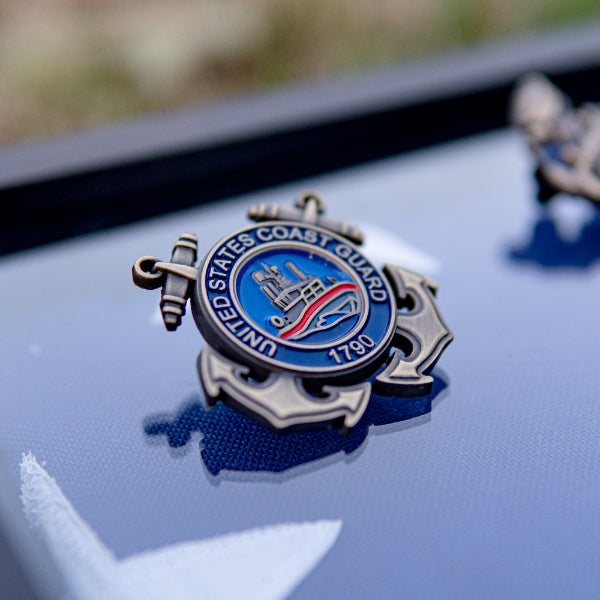 US Coast Guard Veteran Pin