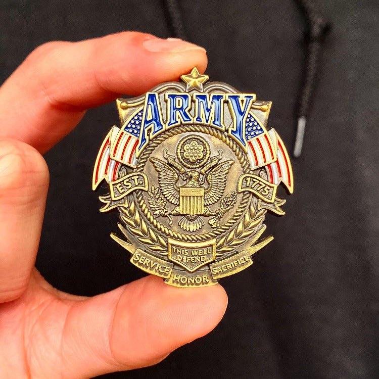 Pin’s US Army – 7e Armée – Émail – Militaire – TBE