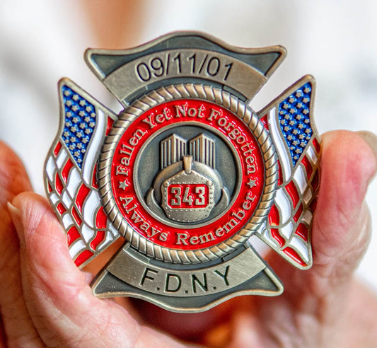 9/11 Firefighter Lapel Pin