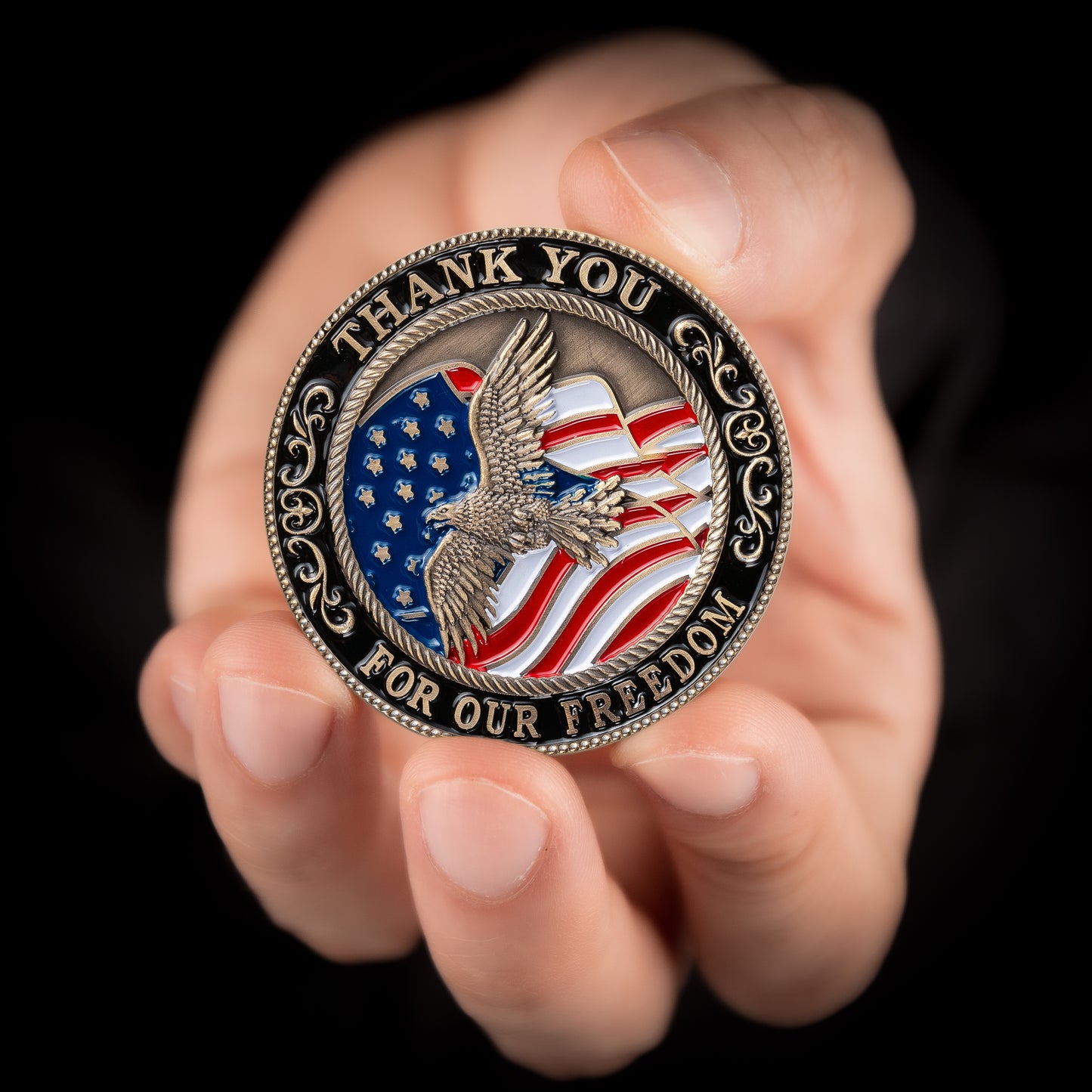 Thank You For Our Freedom Coin