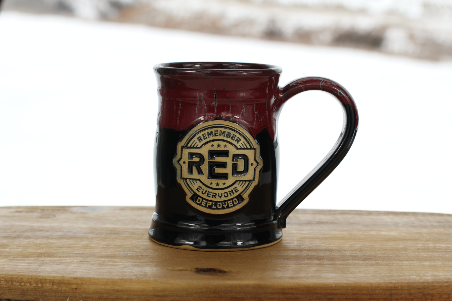 Remember Everyone Deployed Beer Stein