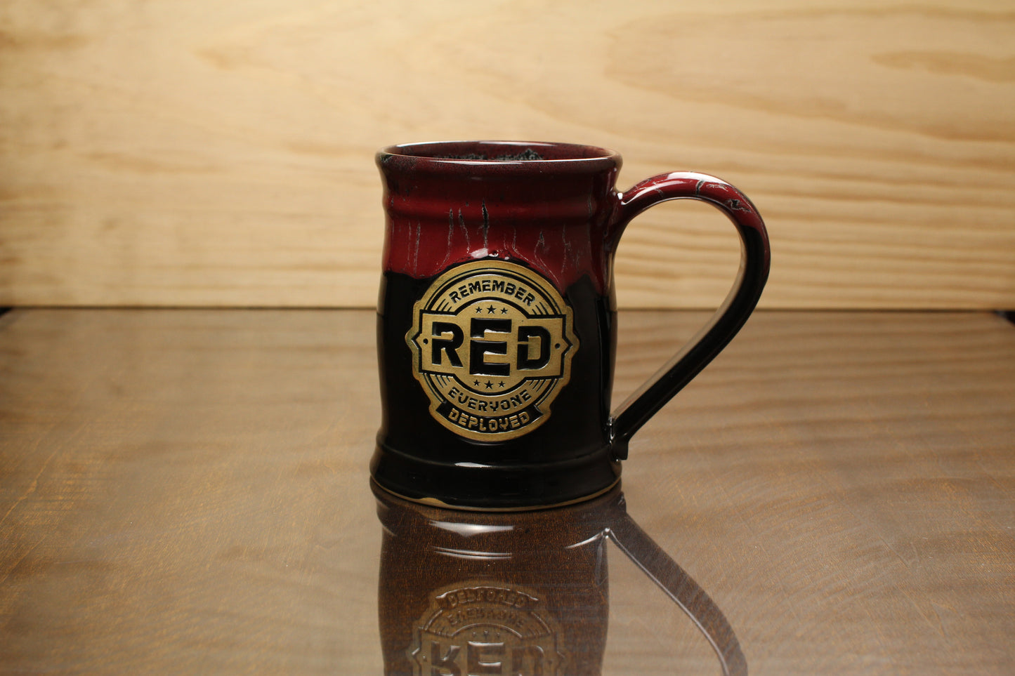 Remember Everyone Deployed Beer Stein