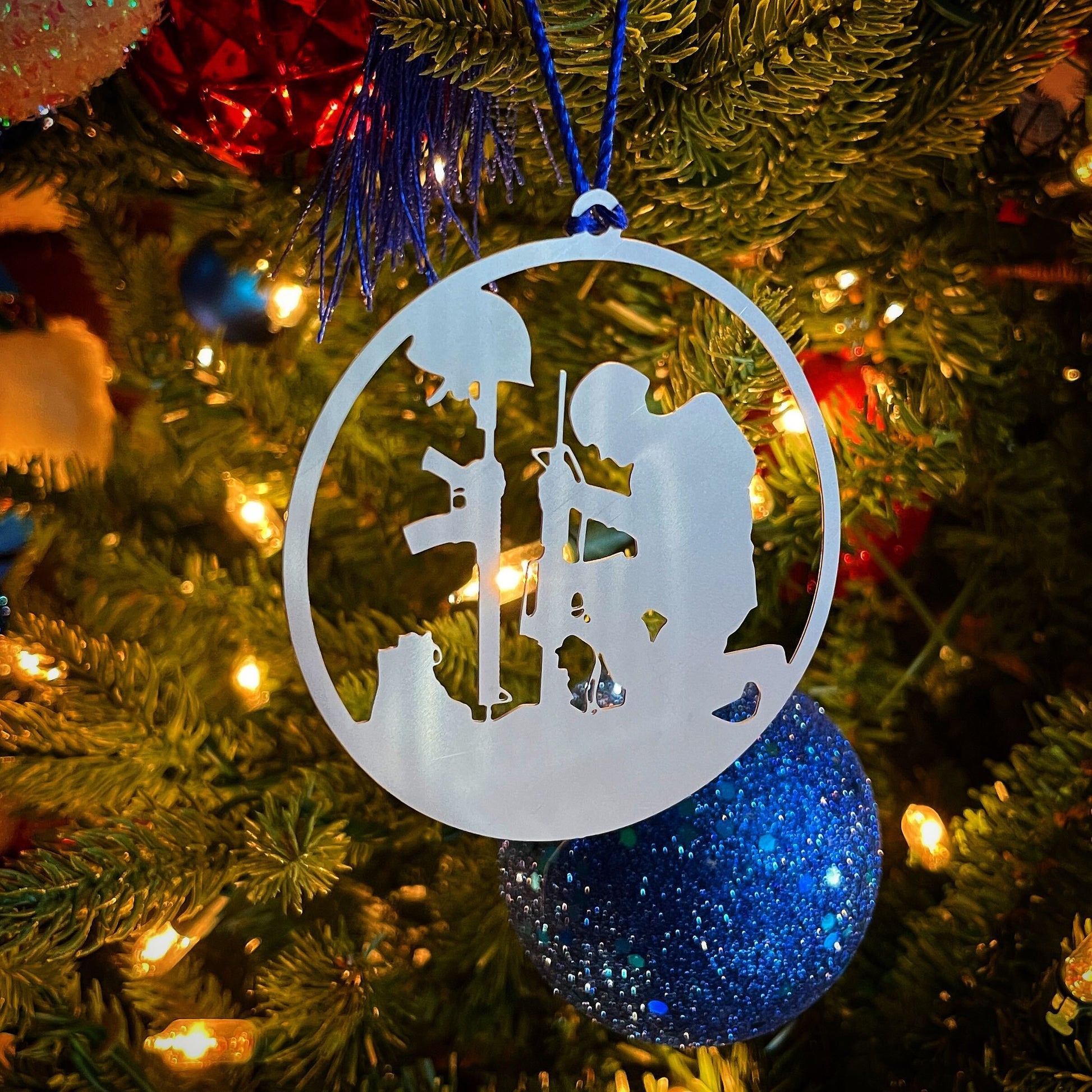 Military & Patriotic Christmas Ornaments