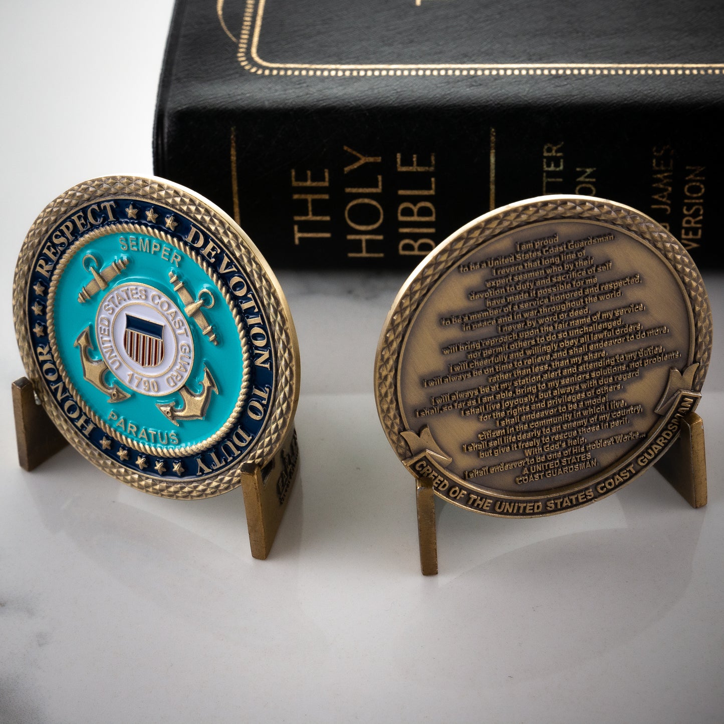 US Coast Guardsman Creed Coin