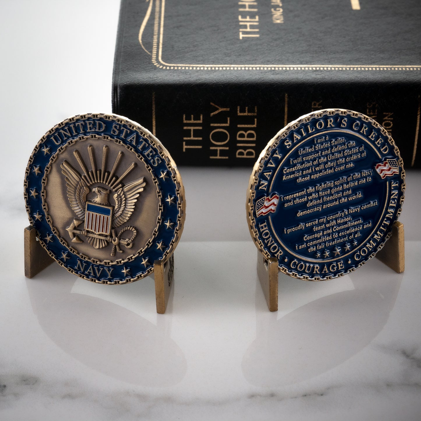 US Navy Sailor’s Creed Coin
