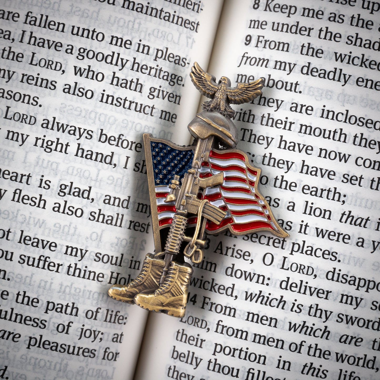 Fallen Soldier Freedom Pin