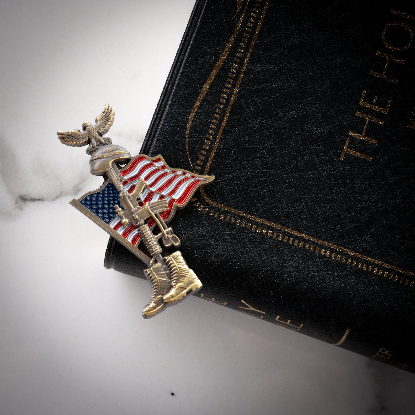 Fallen Soldier Freedom Pin