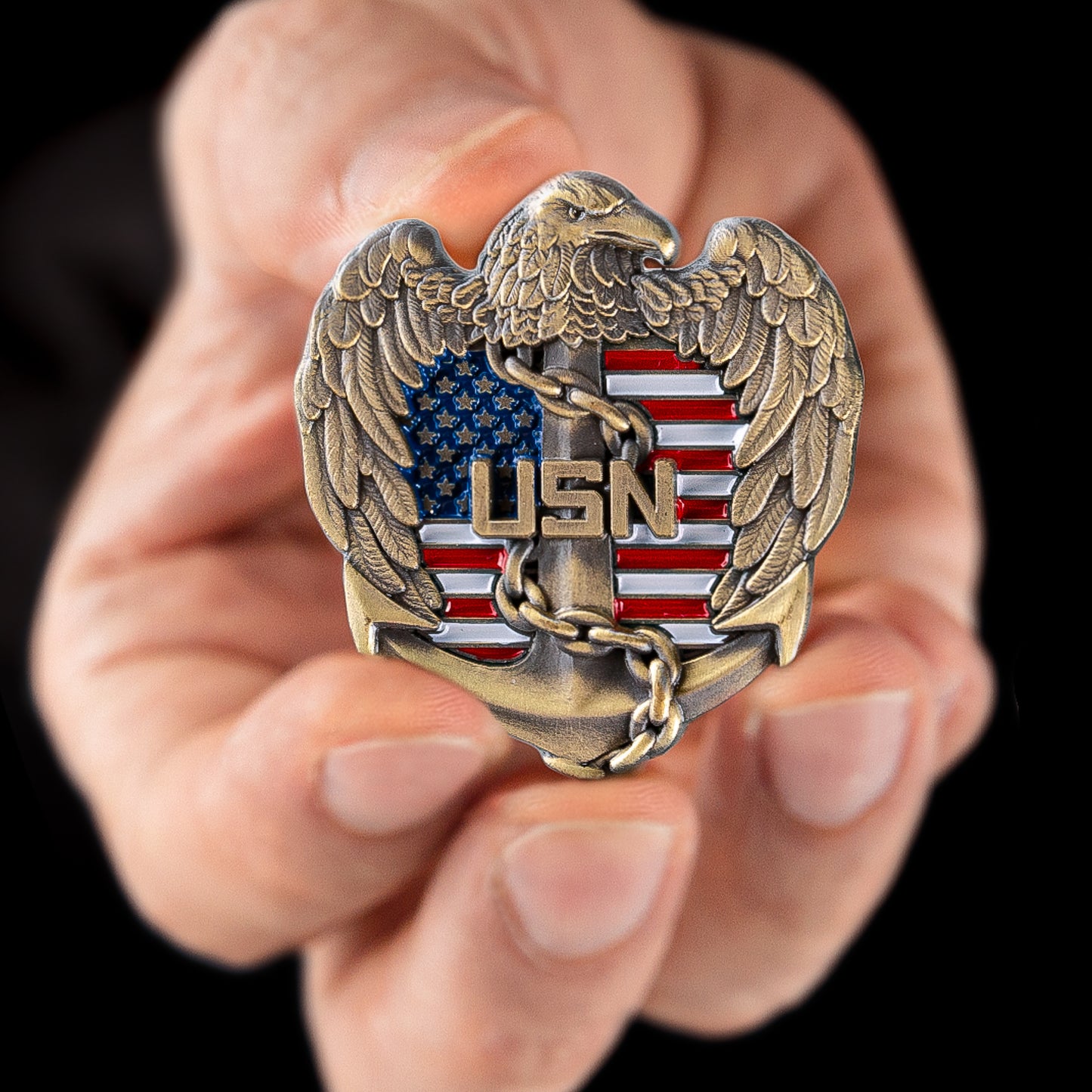 US Navy Anchor Lapel Pin