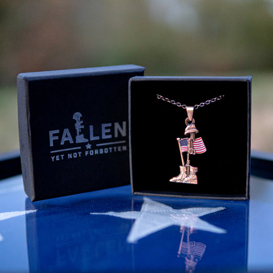 Fallen Soldier Commemorative Necklace