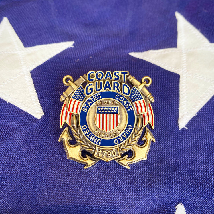 US Coast Guard Veteran's Day Pin