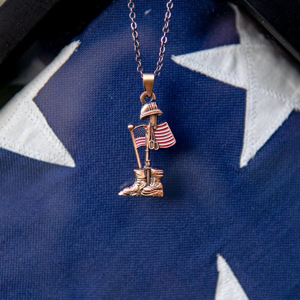 Fallen Soldier Commemorative Necklace